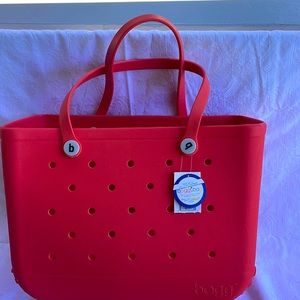 Coral Bogg bag, EUC